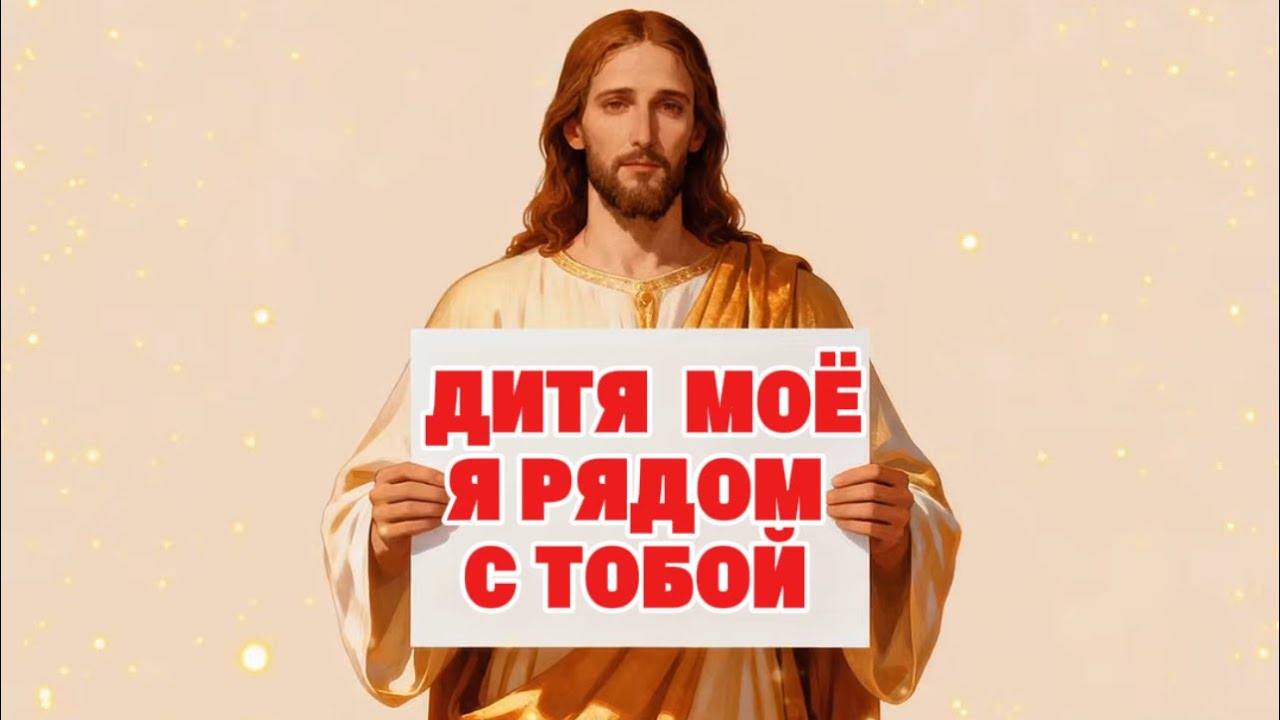 Дитя моё это послание для тебя