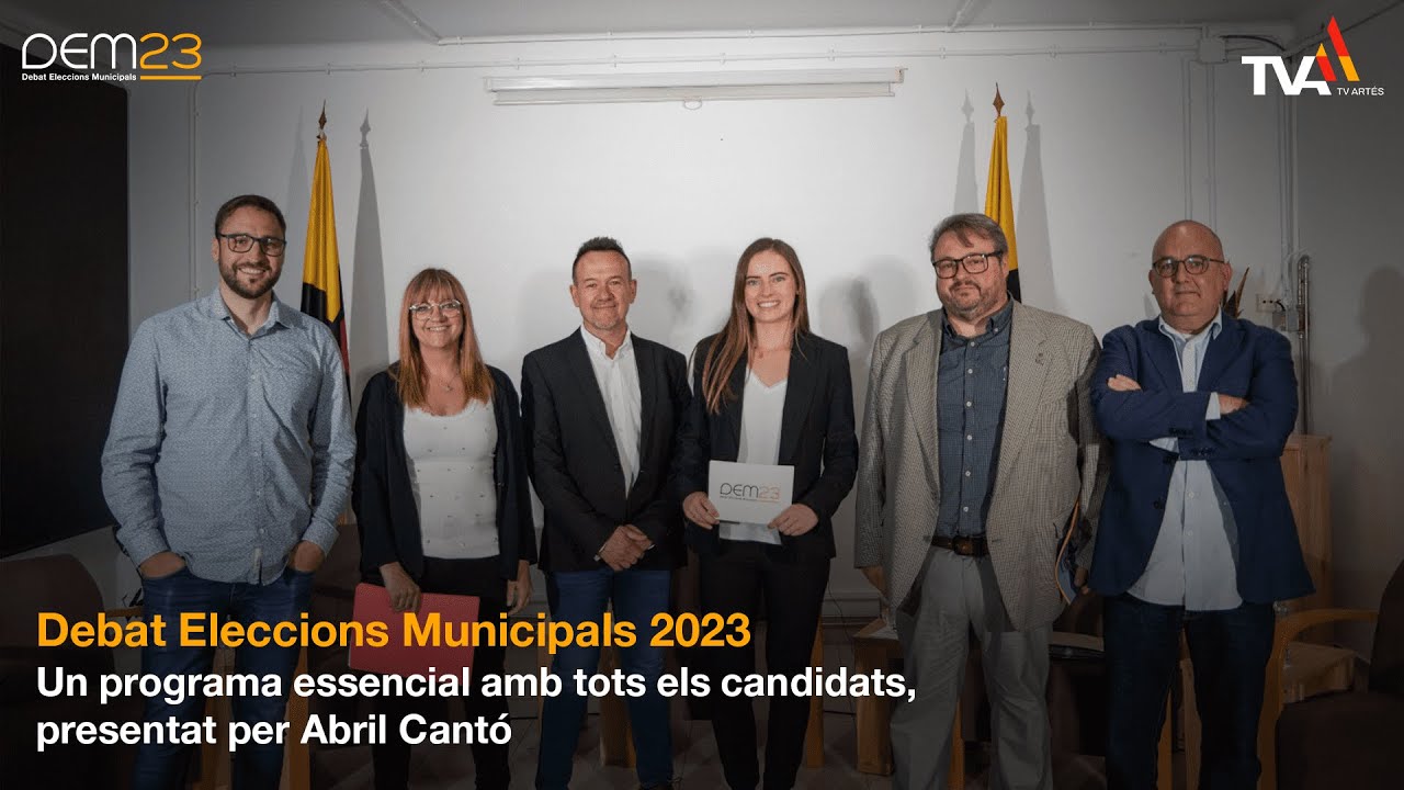 Debat Eleccions Municipals 2023 - TV Artés