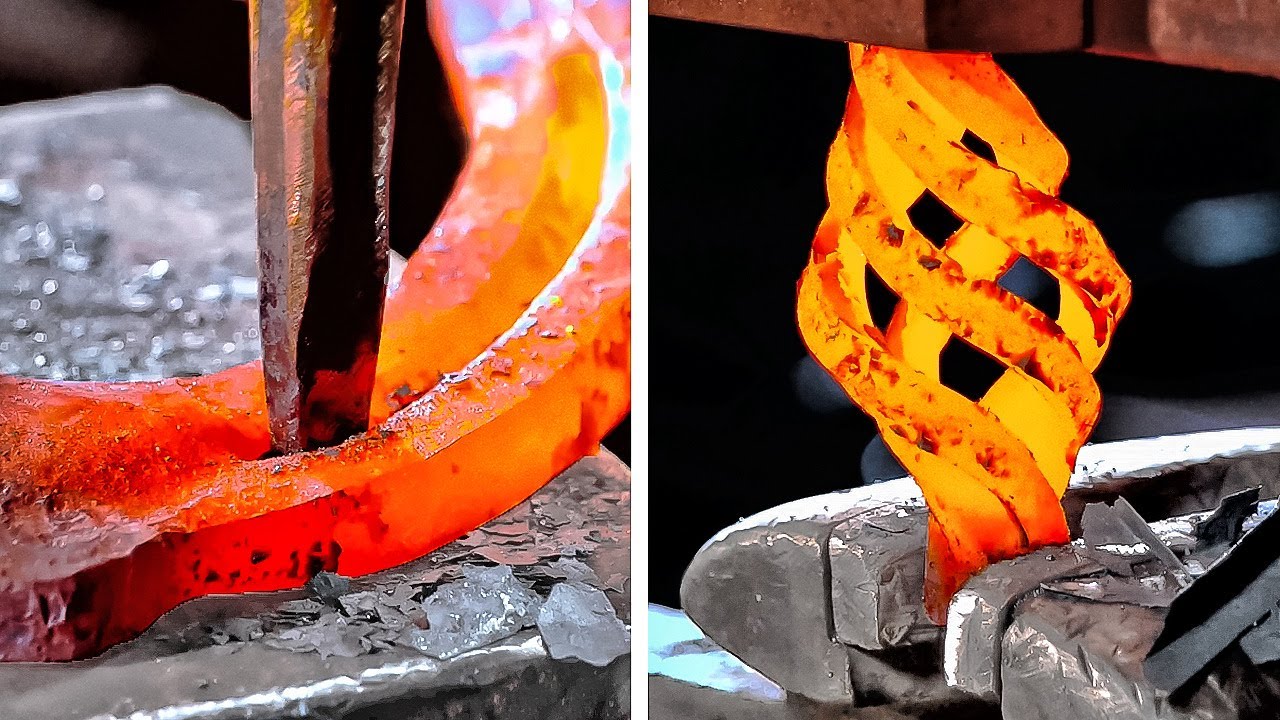 Schmied Macht Aus Metall Kunst || Unglaubliche Metallwerke