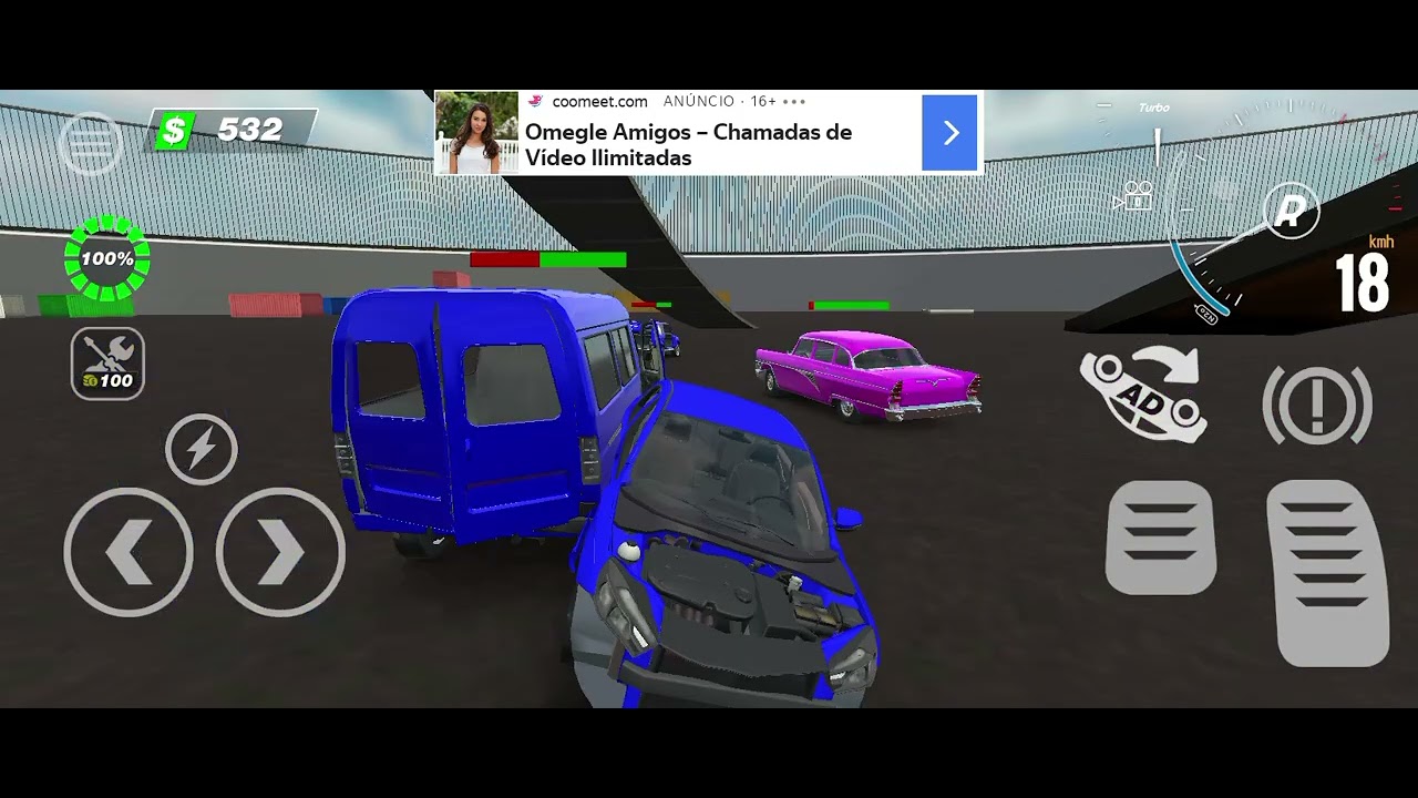 Competições de batidas de carros!