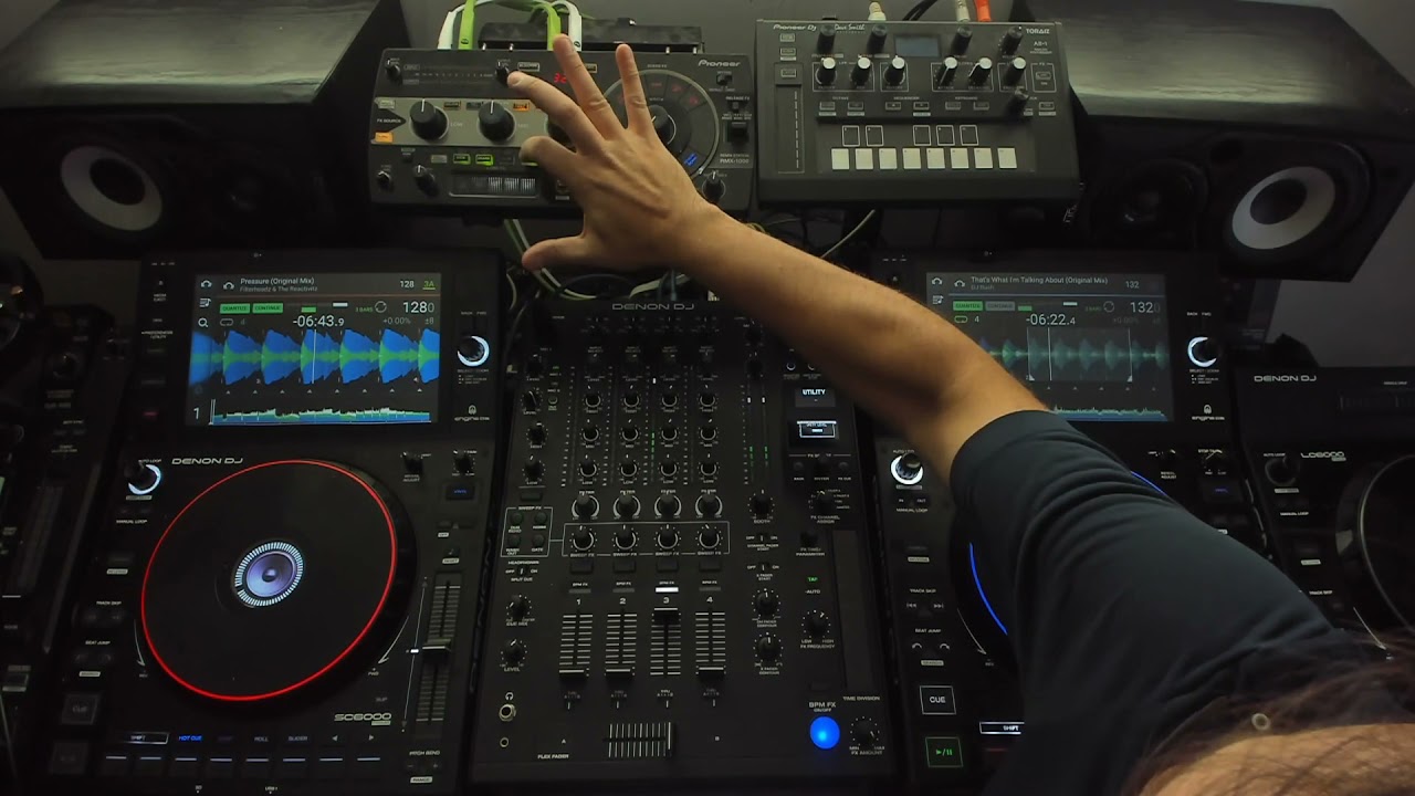 Микшерный пульт Denon DJ Prime X1850 с Pioneer DJ RMX-1000