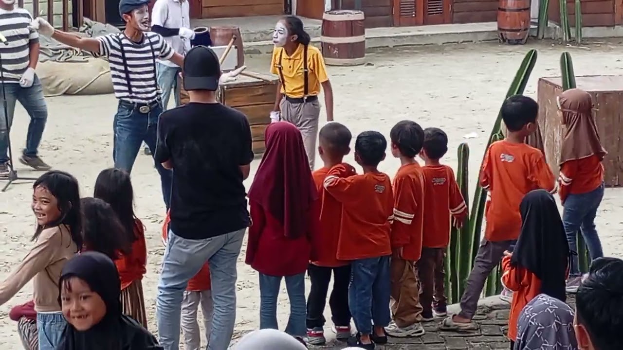 Pertunjukan Sulap di Alas Pitu Bsturaden, lucu dan menarik