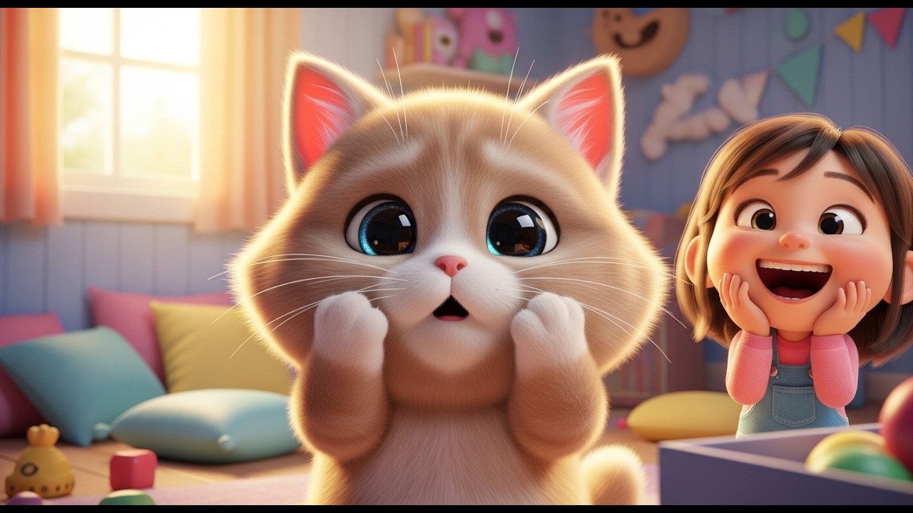 Peekaboo Challenge 🐱 with Mia’s Kitten | Funny, Amazing & Surprising Fun for Kids
