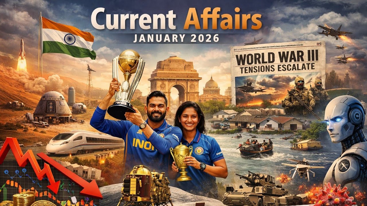 Current affairs January 2026
