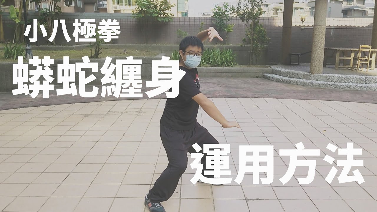 八極拳~小八極 蟒蛇纏身(大蟒纏身) 運用方法