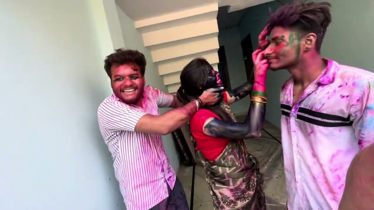 Holi with new bhabhi | loveyadav1999