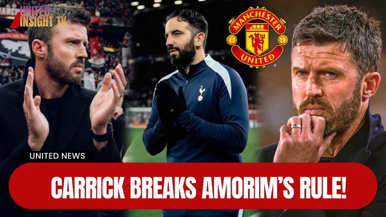 MAN UNITED NEWS: MICHAEL CARRICK SCRAPS REUBEN AMORIM RULE AS MAJOR OLD TRAFFORD SHIT EMERGES