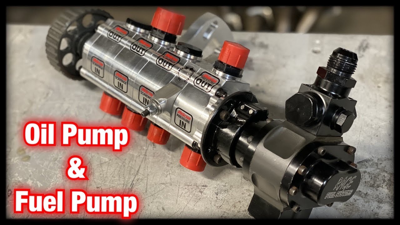 Dry sump Oil Pump with Fuel Pump