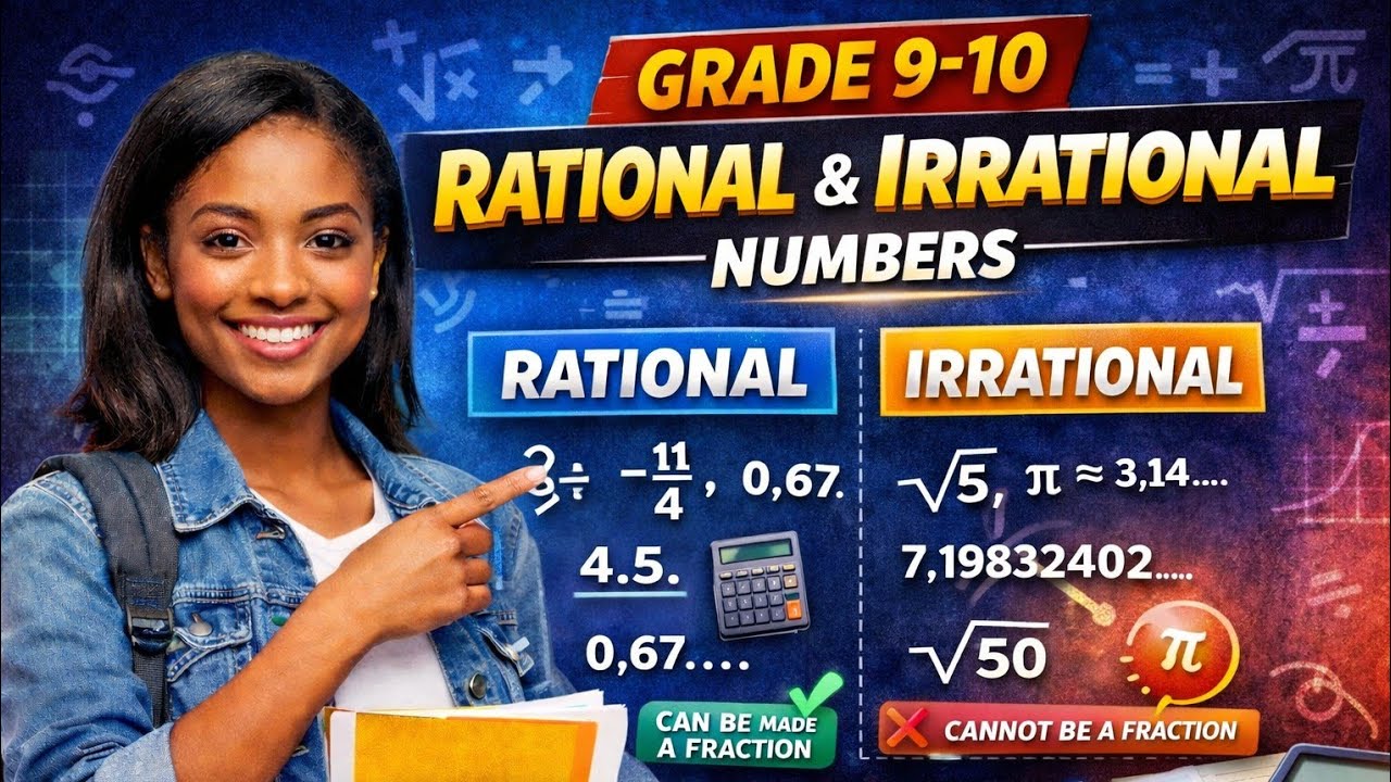 Converting Terminating and Recurring Decimals to Fractions (No Speaking) |Grade 10