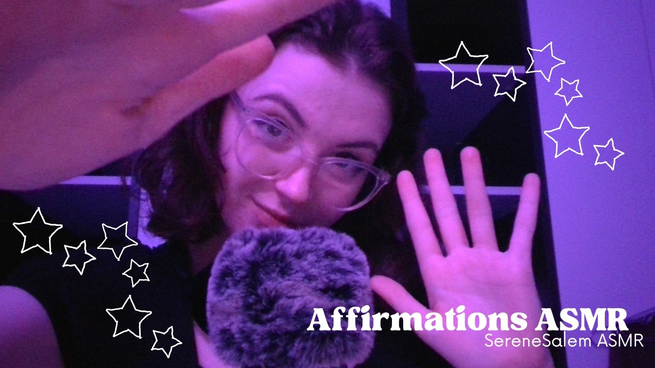 Daily ASMR Affirmations to Guide You to SLEEP (Reiki Hand Movements + Calming Mic Scratches)