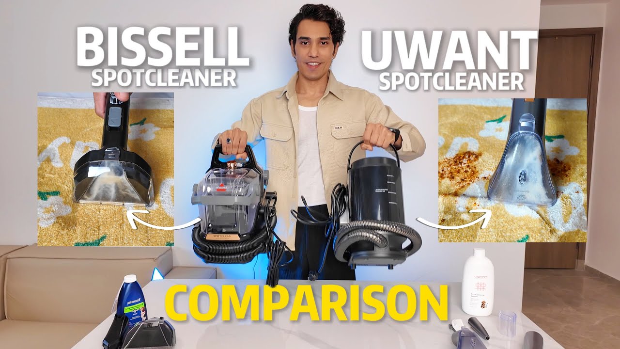 UWANT B400 против Bissell HydraSteam – какой пятновыводитель лучше?