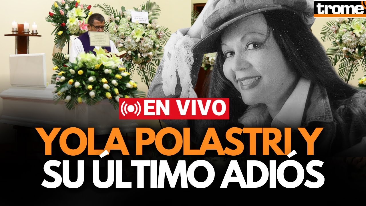 EN VIVO desde el VELORIO de YOLA POLASTRI en la sede del Ministerio de Cultura