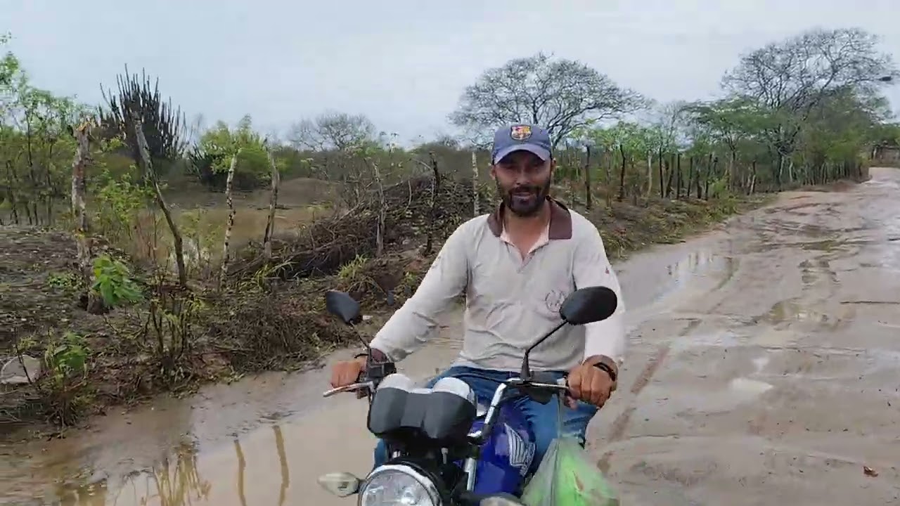 Cheguei agora Lagoa Sangrando Curimataú Paraibano 