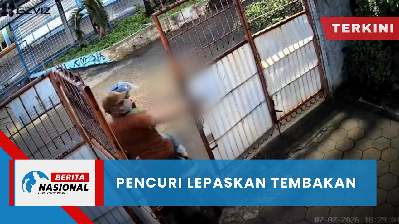 Berita Nasional Terkini | Pencuri Lepaskan Tembakan