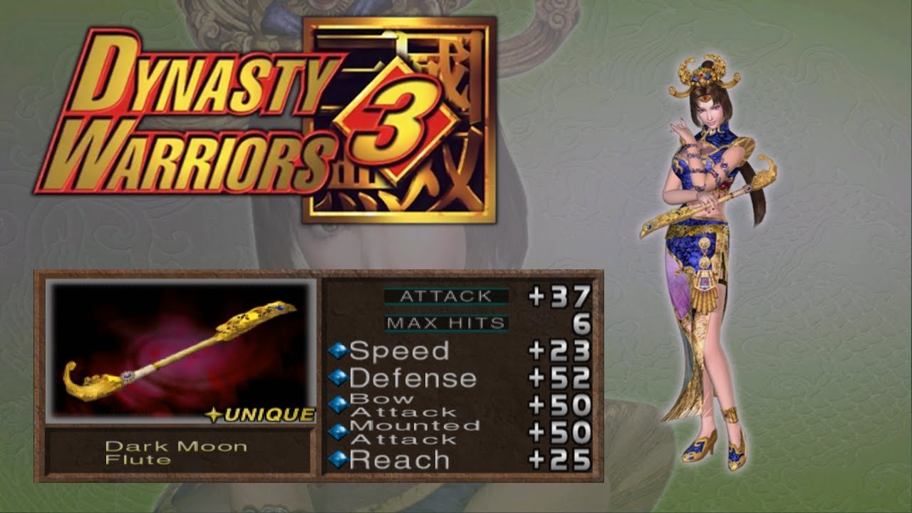 Zhen Ji - 4th Weapon | Dynasty Warriors 3 (4K, 60fps)