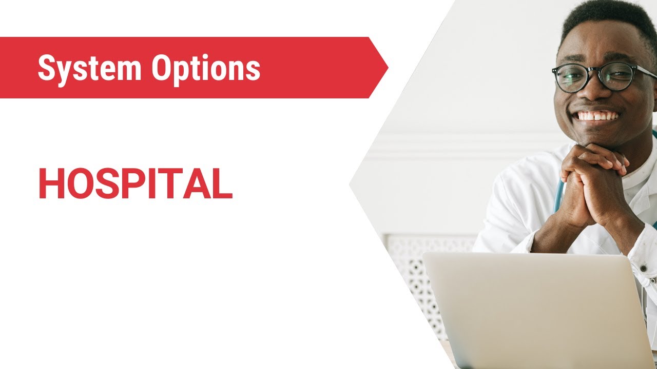 GoodX Desktop App - System Options - Hospital