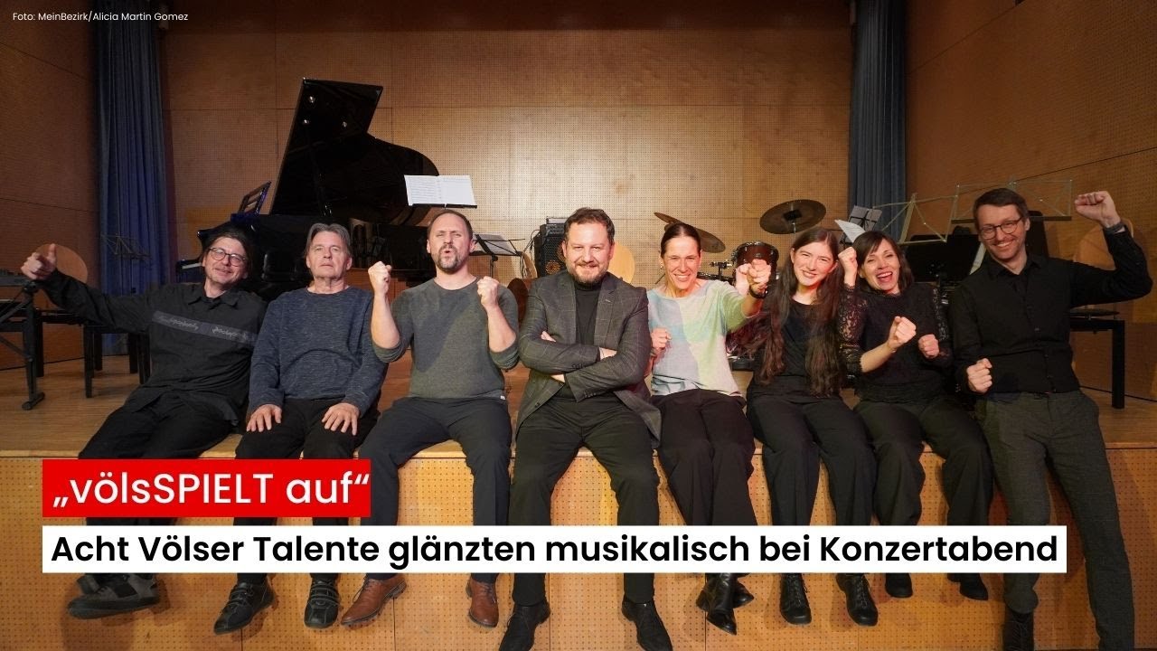 Konzertabend in Völs: Acht Völser Talente glänzten musikalisch bei „völsSPIELT auf“