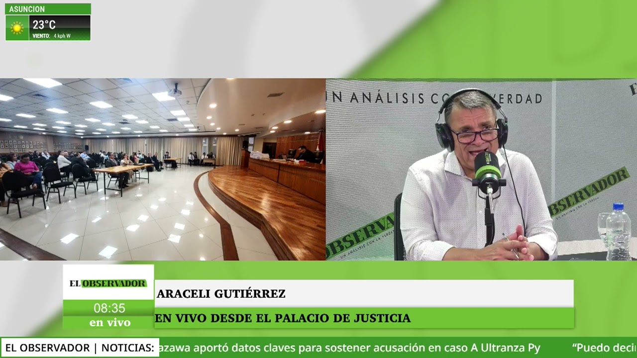 La fiscal Elena Fiore ratificó el pedido de sobreseimiento definitivo al extitular de la Essap
