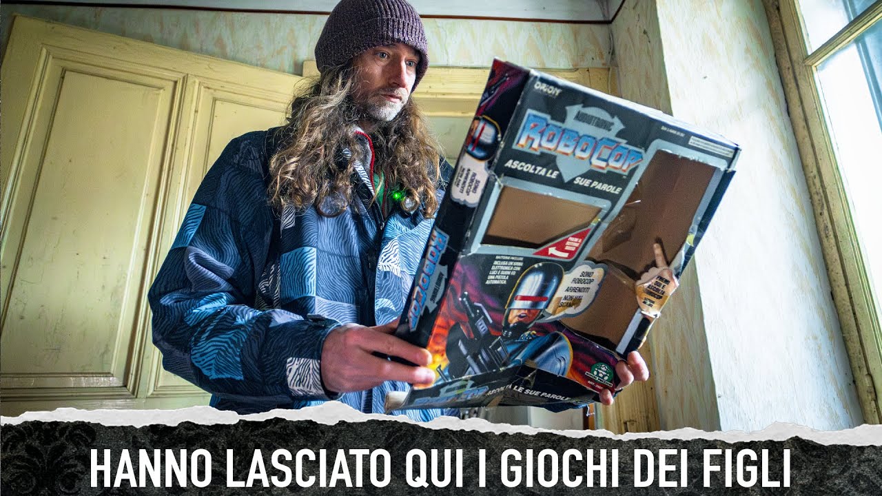 SCAPPATI ALL'IMPROVVISO ABBANDONANO CASA, GIOCHI, VESTITI, SENZA LASCIARE TRACCIA
