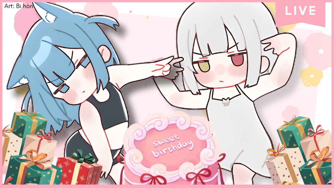 🎁🍰 UNBOX QUÀ SINH NHẬT CÙNG DU-CHAMA VÀ @k_chan004  PART 2 !!!