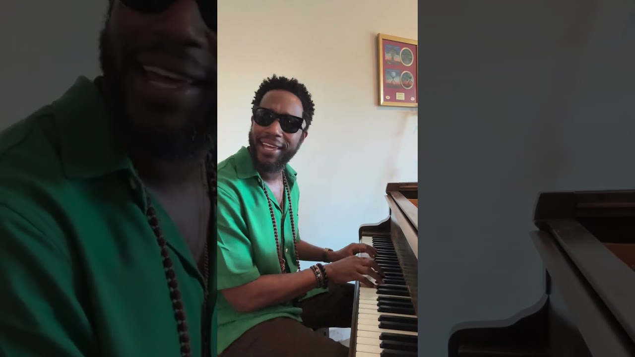 CORY HENRY sings I KNOW WHO HOLDS TOMORROW at the piano!