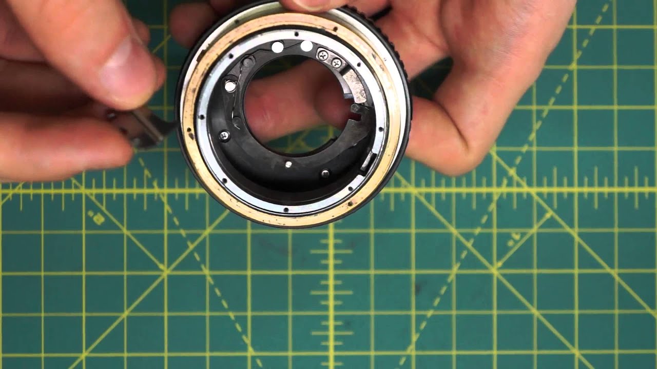 Minolta MC Rokkor-X PF 50mm f1.7 Lens Disassembly