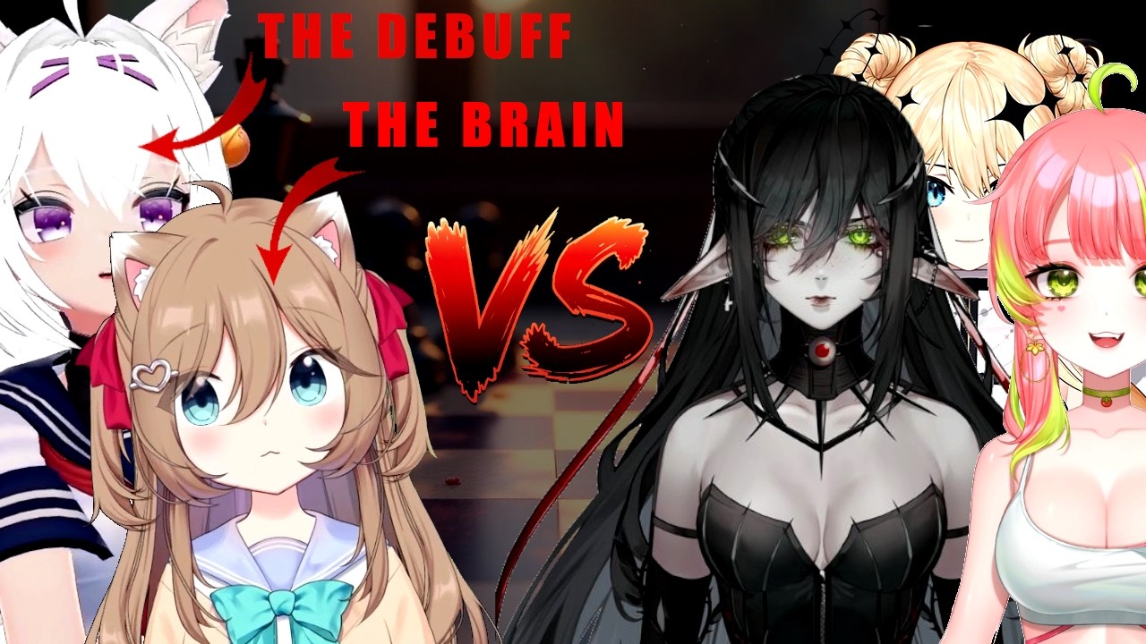 Team Neuro + Filian VS Layna, Lumi And Toma In Chess