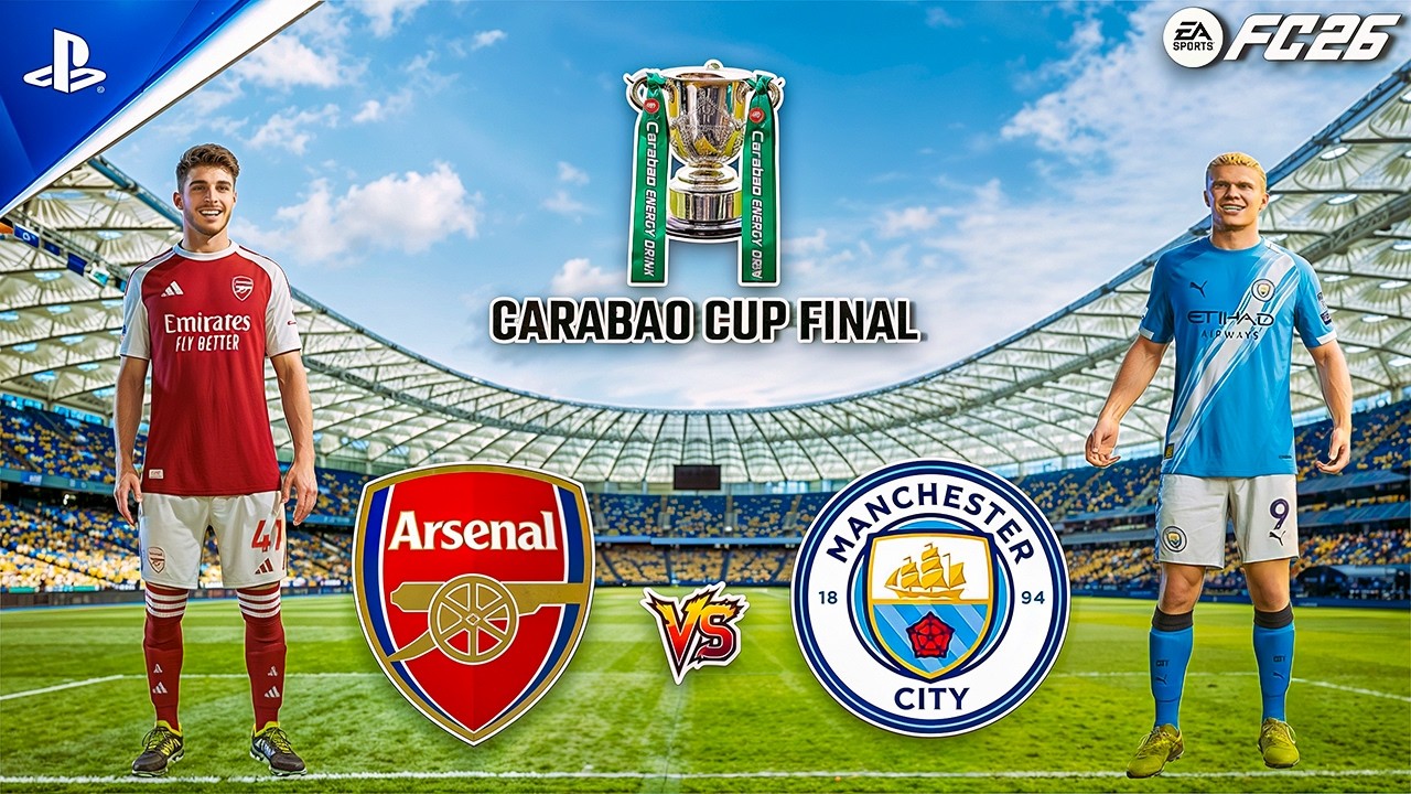 112th Minute Extra-Time Winner 😱 | Arsenal vs Manchester City | Carabao Cup Final | FC 26