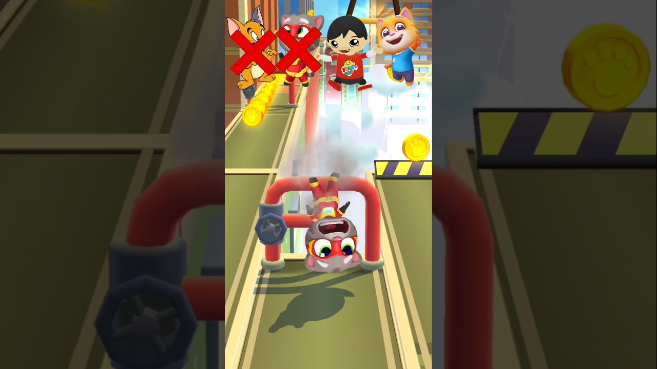 Which one is your favourite❓️🤔 Jerry vs Tom vs Ryan vs Cat❗️#games #trending #shorts