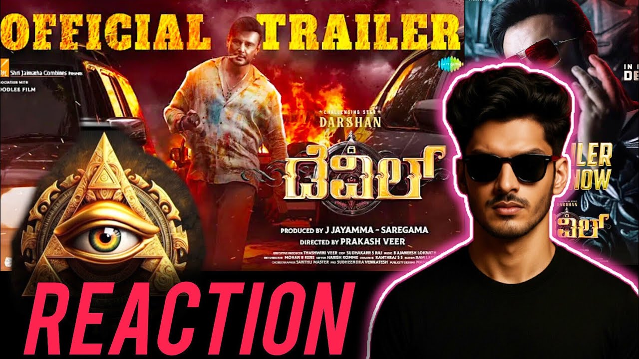 The Devil - Official Trailer Reaction | Darshan, Rachana Rai | Prakash Veer | Ajaneesh Loknath