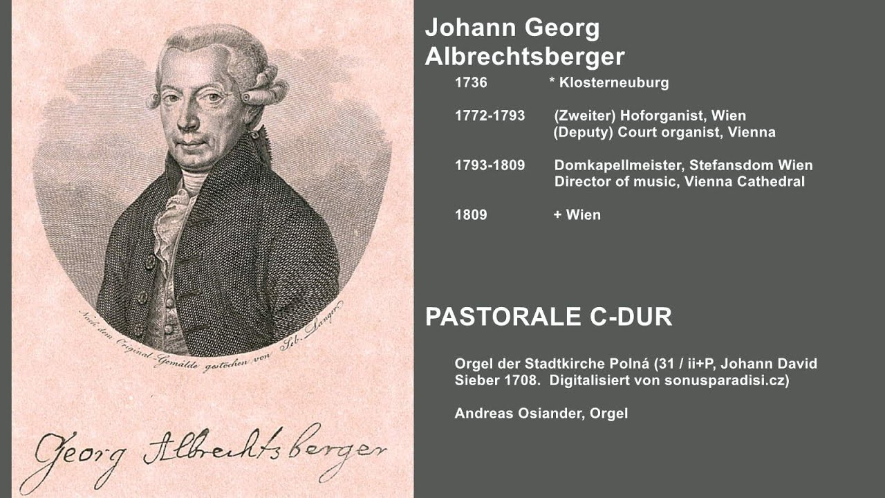 Johann Georg Albrechtsberger (1736-1809): Pastorale C-Dur