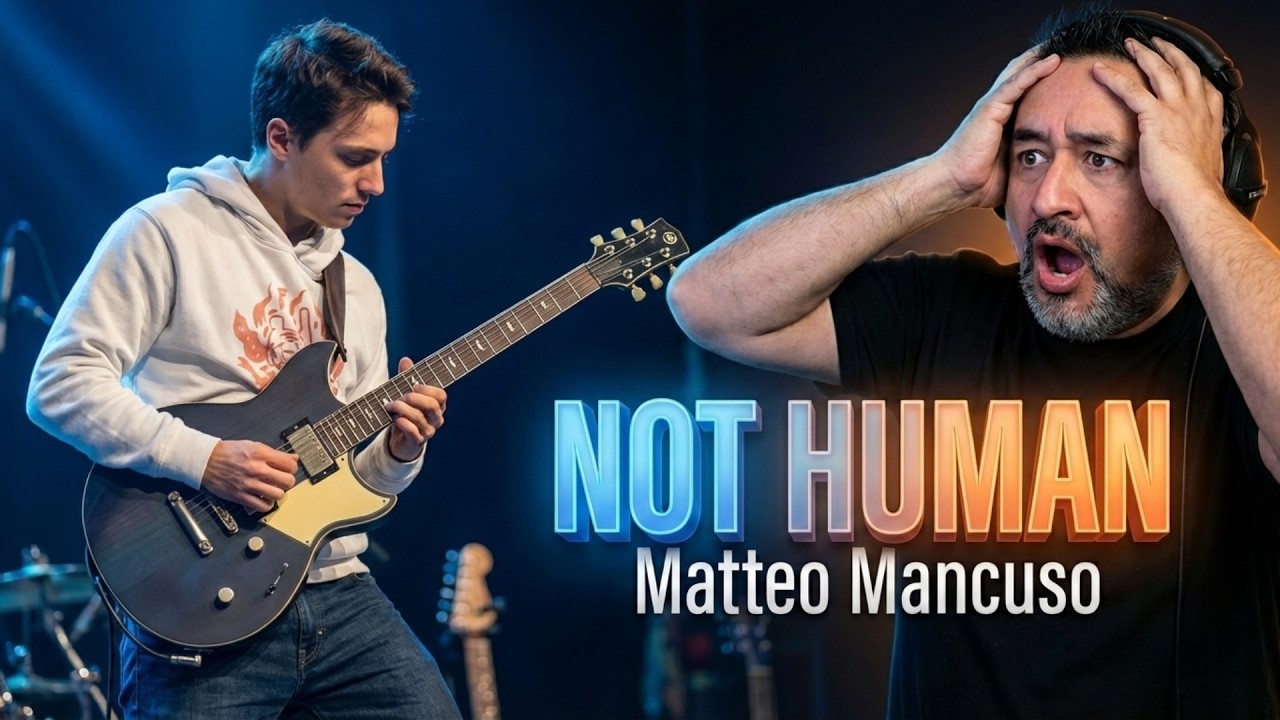 Italian Virtuoso! Matteo Mancuso: Drop D | REACTION by an old musician
