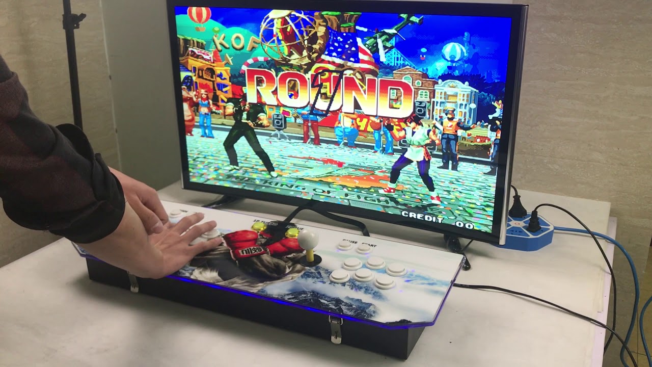 PANDORA 5S 1299 GAMES ARCADE CONSOLE WITH BURST FUNCTION STREET FIGHTER RETRO VIDEO ARCADE MACHINE