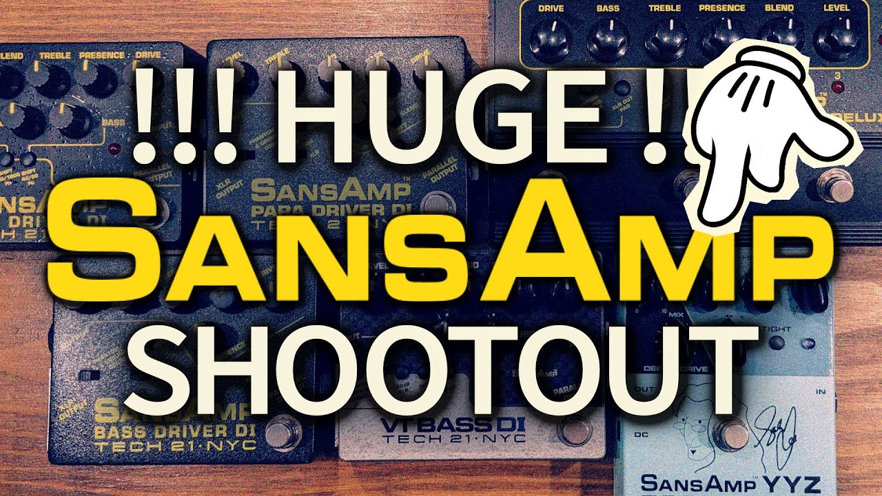 !!! HUGE !!! SANSAMP SHOOTOUT | Finger edition