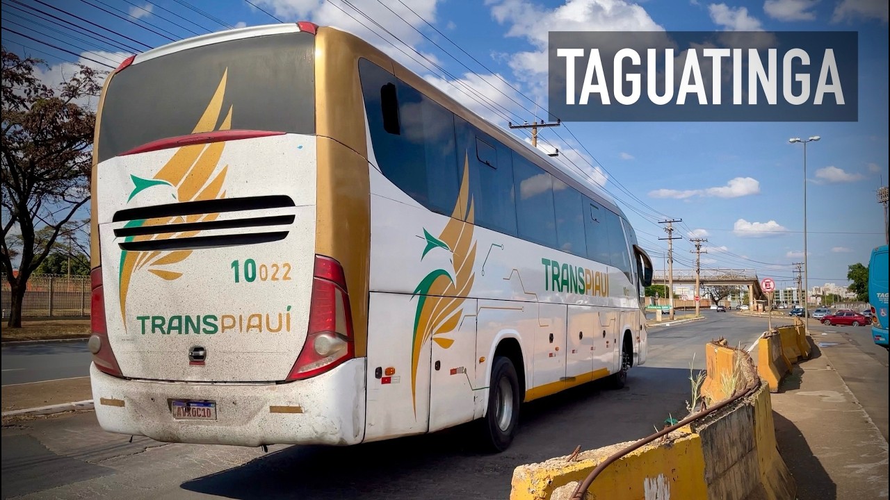 MOVIMENTAÇÃO DE ÔNIBUS NA RODOVIÁRIA DE TAGUATINGA - DE 14:50 ÀS 16:50