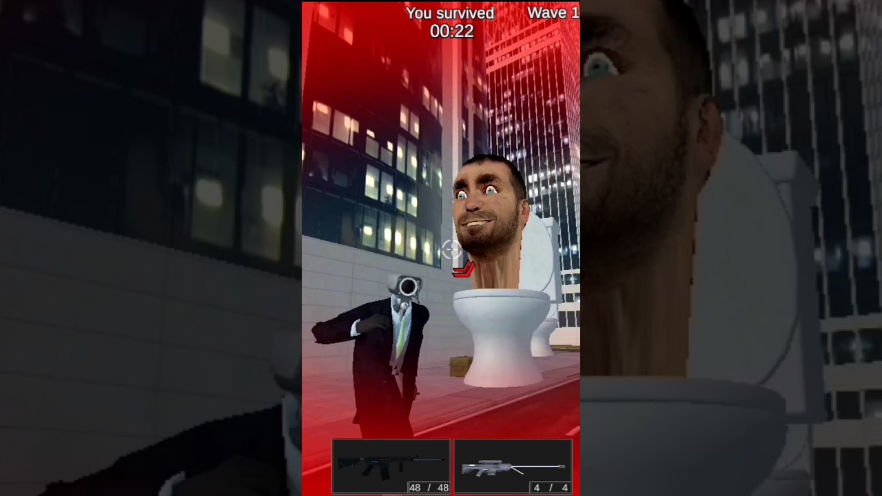 Skibidi toilet vs cameraman // skibidi toilet mobile game [ ios android ]