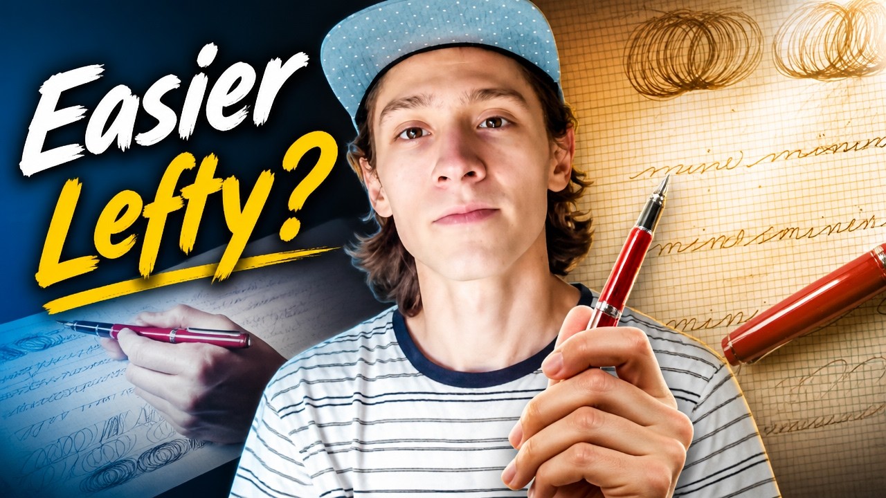 Practical Penmanship: Left Hand Palmer is Easier!?