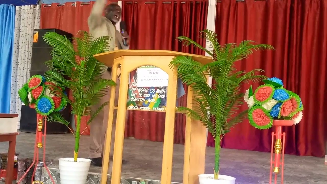 REV : MASHAMBA ,UKOSEFU WAROHO MTAKATIFU.