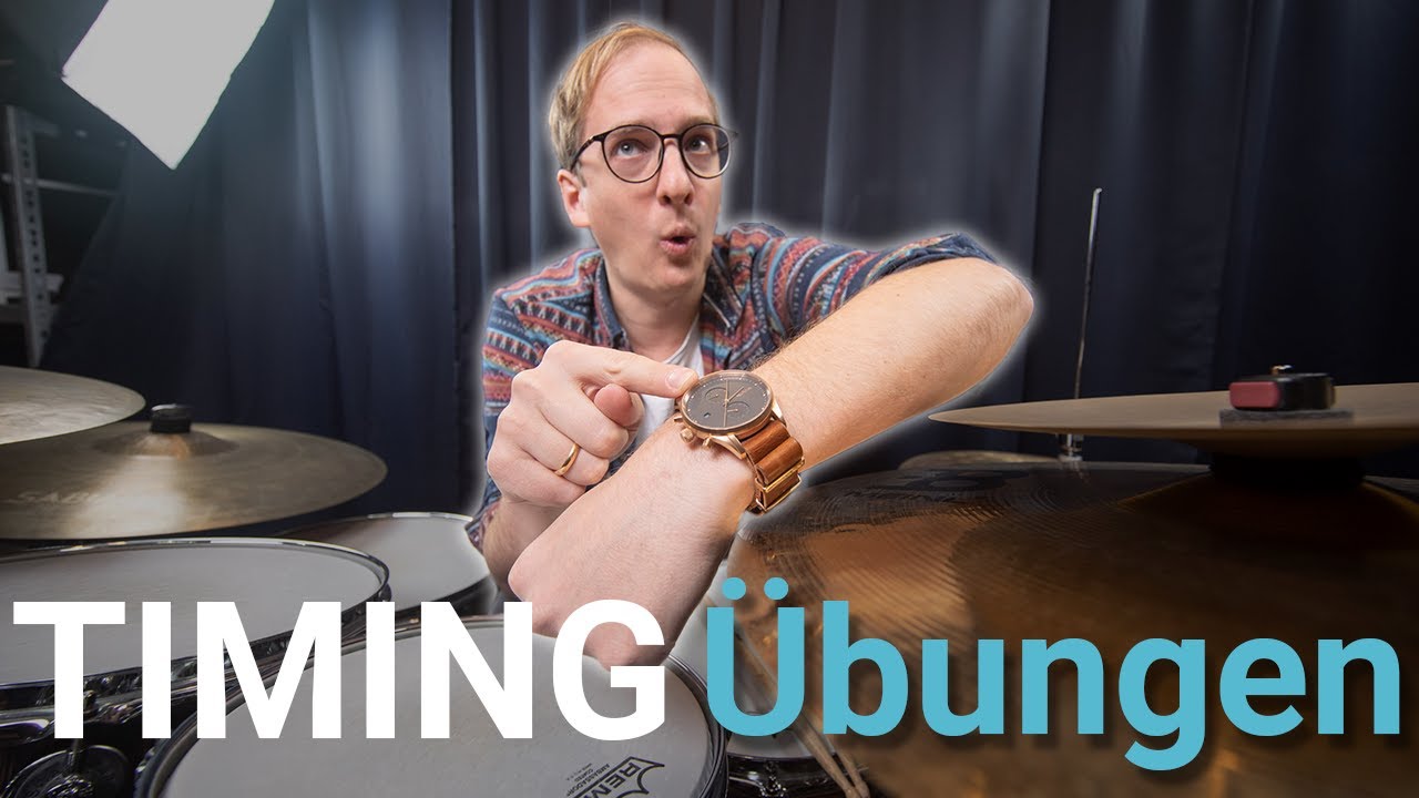 Metronom für Schlagzeug - 3 Timing Übungen ⏰