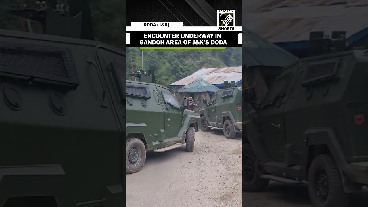 J&K: Encounter underway in Gandoh area of Doda