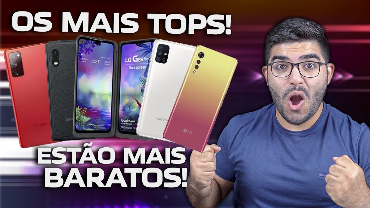 6 Smartphones INCRÍVEIS que estão ficando BEM MAIS BARATOS AGORA para você ficar de olho!