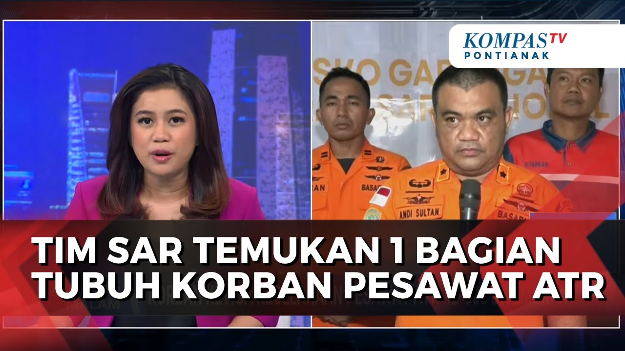 1 Bagian Tubuh Korban Ketiga Kecelakaan Pesawat ATR 42-500 Ditemukan