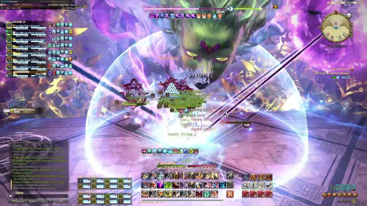 Cloud of Darkness Chaotic: Healer Out