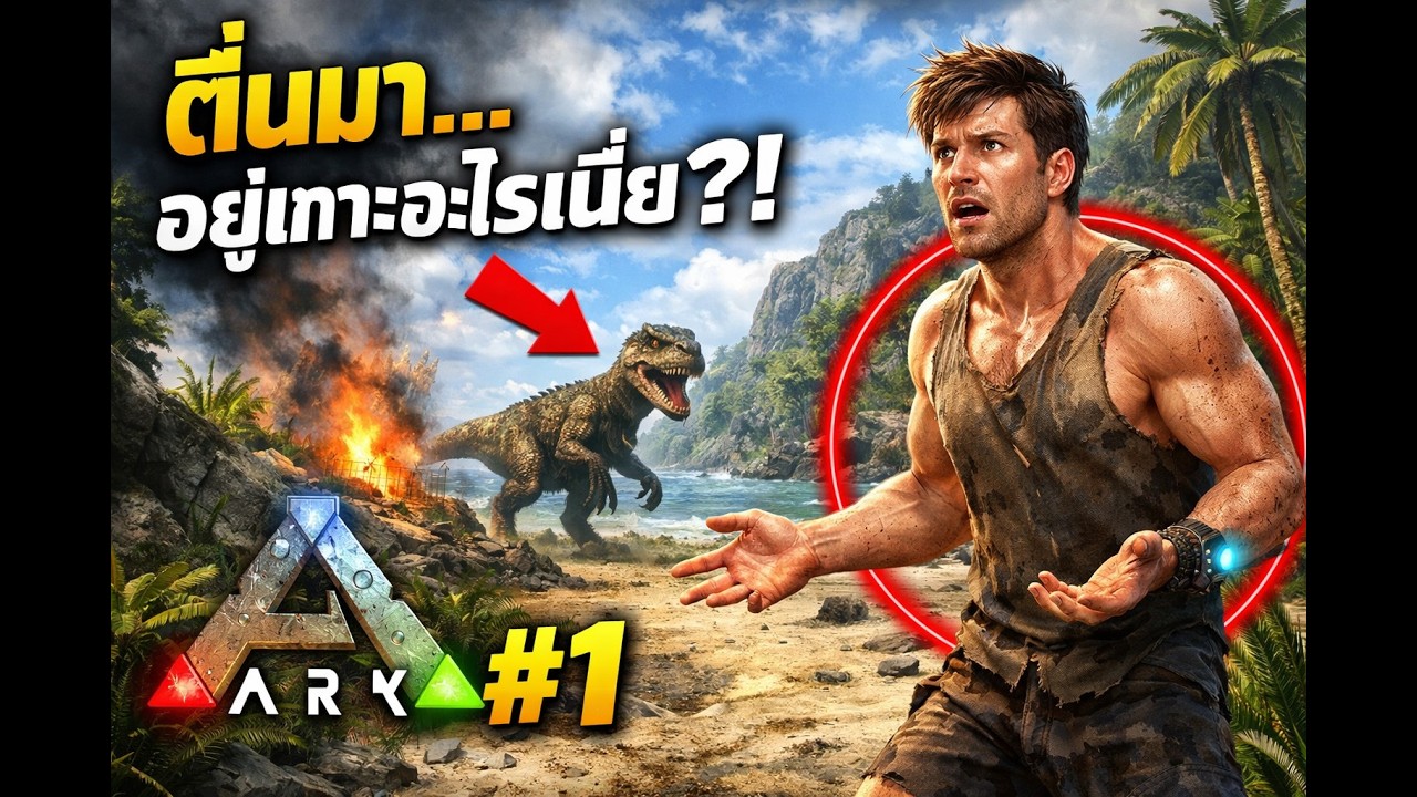 ARK#1 วันแรกบนเกาะนรก