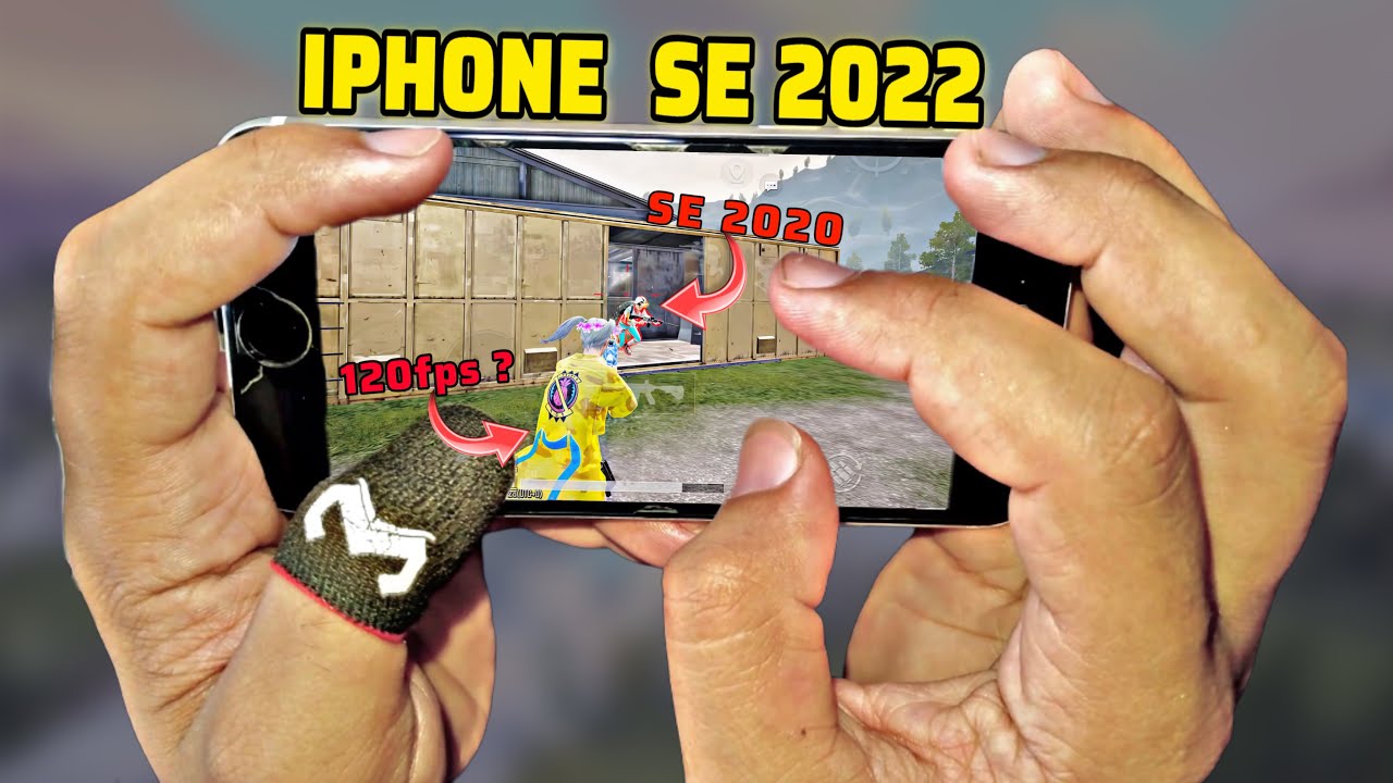 IPHONE SE 3 HANDCAM IN 2025 🔥/ HDR+120fps? PUBG Gaming Test / UPDATE 4.1 in iPhone SE 2022