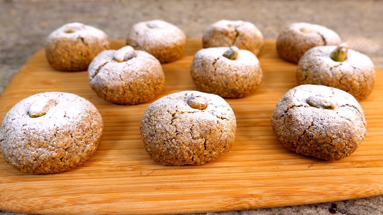 Italian pistachio cookies | Keto vegan and gluten-free