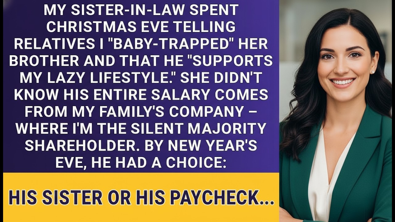 My Sister in Law Said I “Trapped” Her Brother With a Baby — She Had No Idea I Was the One Who Built