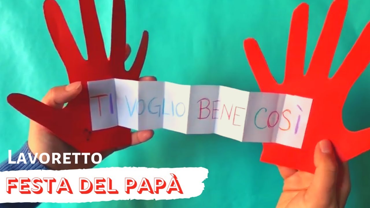 Lavoretto “Festa del papà” - #iorestoacasa #iorestoacasaemidiverto