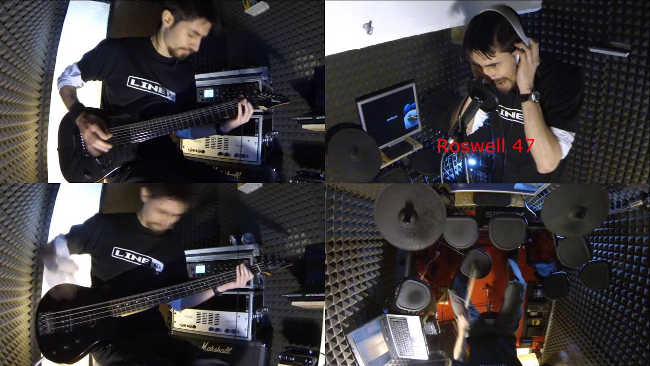 Hypocrisy - Roswell 47 - [one man band cover]