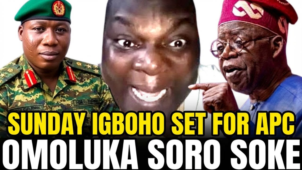 SE LOOTO NI, SUNDAY IGBOHO PREPARING TO WORK FOR APC   OMOLUKA CLEARS THE AIR